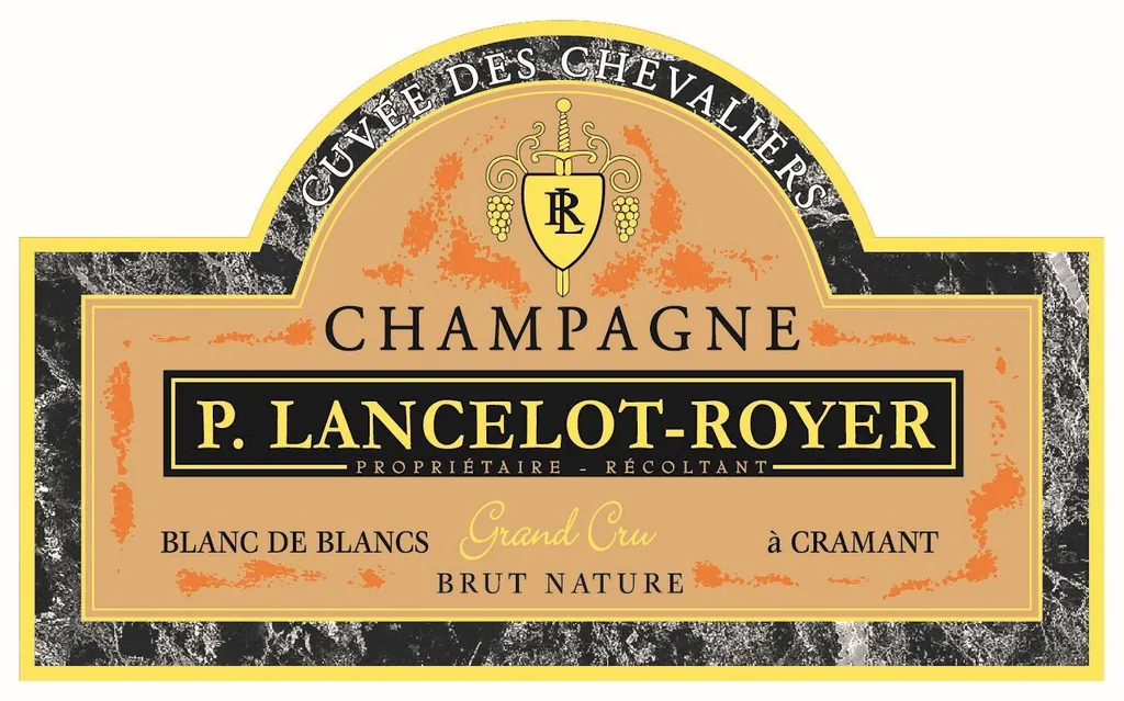 Blancs de Blancs Grand Cru Brut Nature Cuvee des Chevaliers Bottle