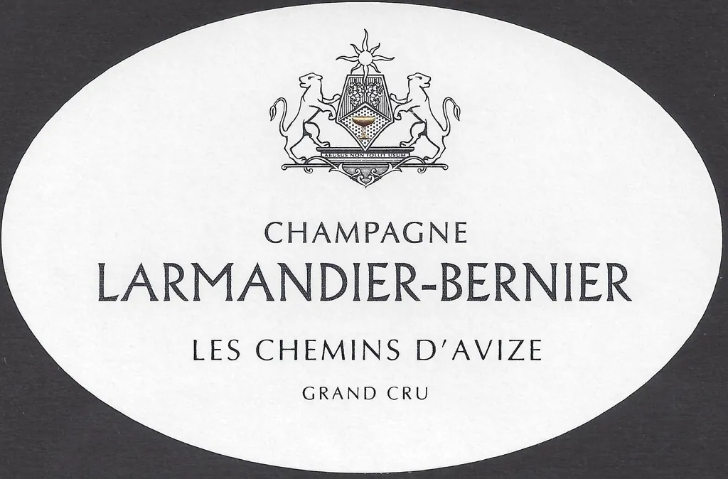 Les Chemins d'Avize Blanc de Blancs Grand Cru Bottle