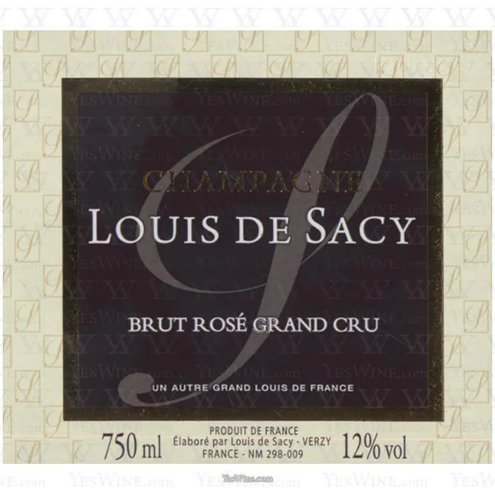 Brut Grand Cru Rose Bottle