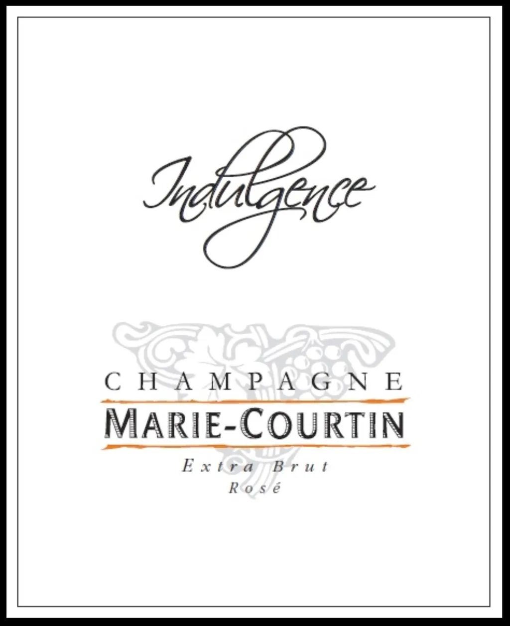 Indulgence Rose Extra Brut Bottle
