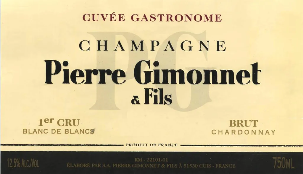 Gastronome Blanc de Blancs Brut Bottle