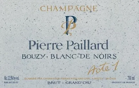 Blanc de Noirs Acte 1 Les Maillerettes Grand Cru Bottle