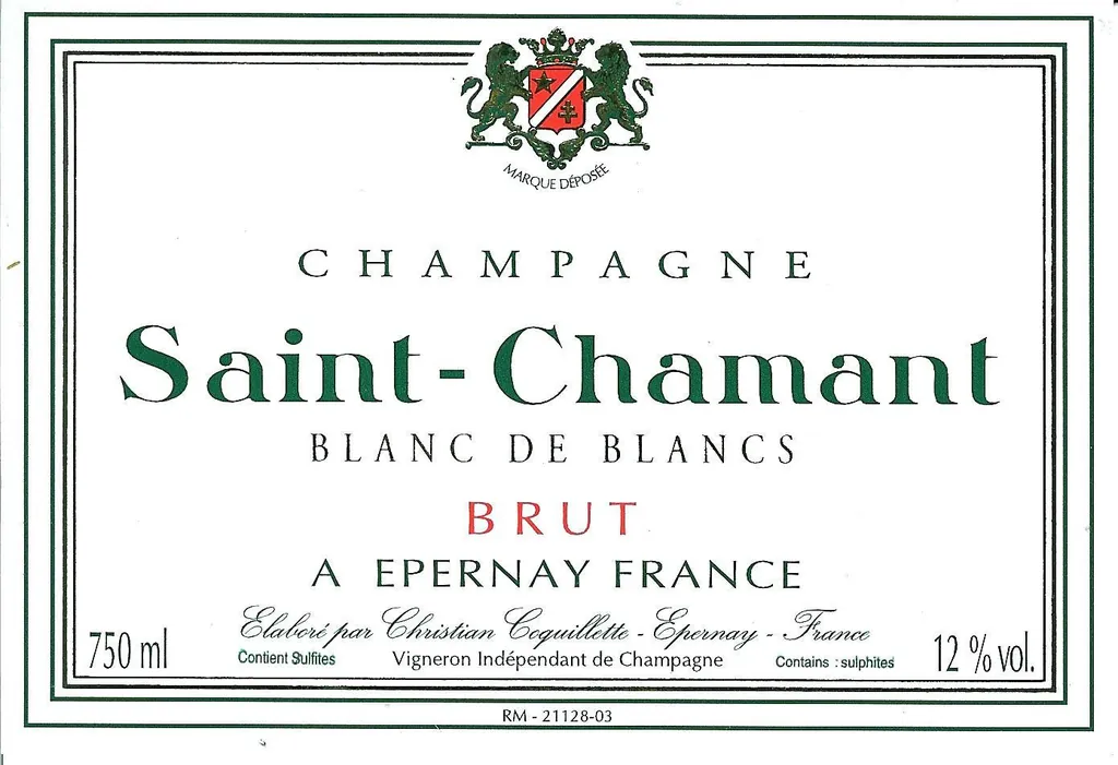 Brut Blanc de Blancs Bottle