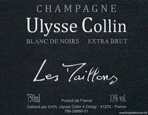 Blanc de Noirs Les Maillons Extra Brut Bottle