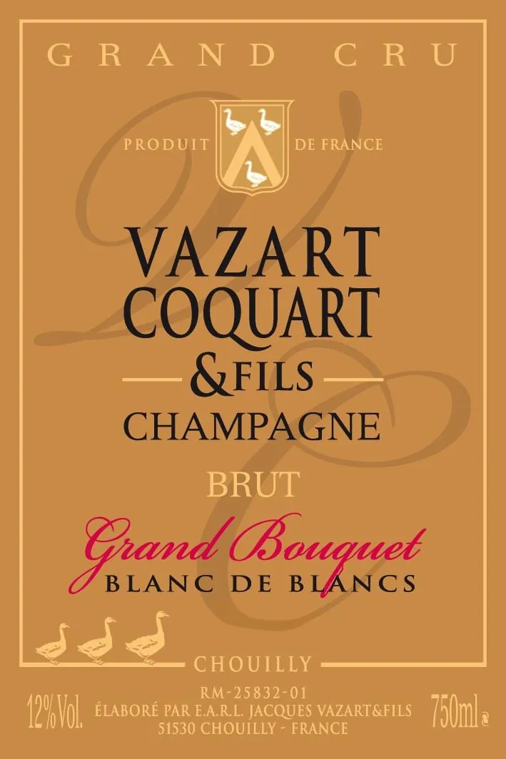 Grand Bouquet Blanc de Blancs Brut Bottle