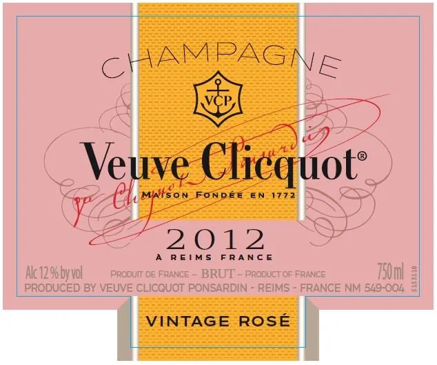 Vintage Brut Rose Bottle