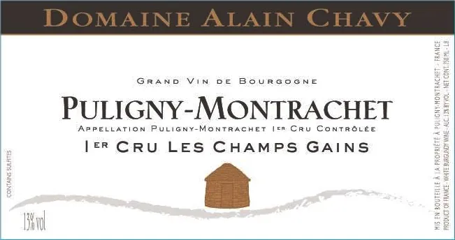 Puligny-Montrachet Les Champs Gains Premier Cru Bottle