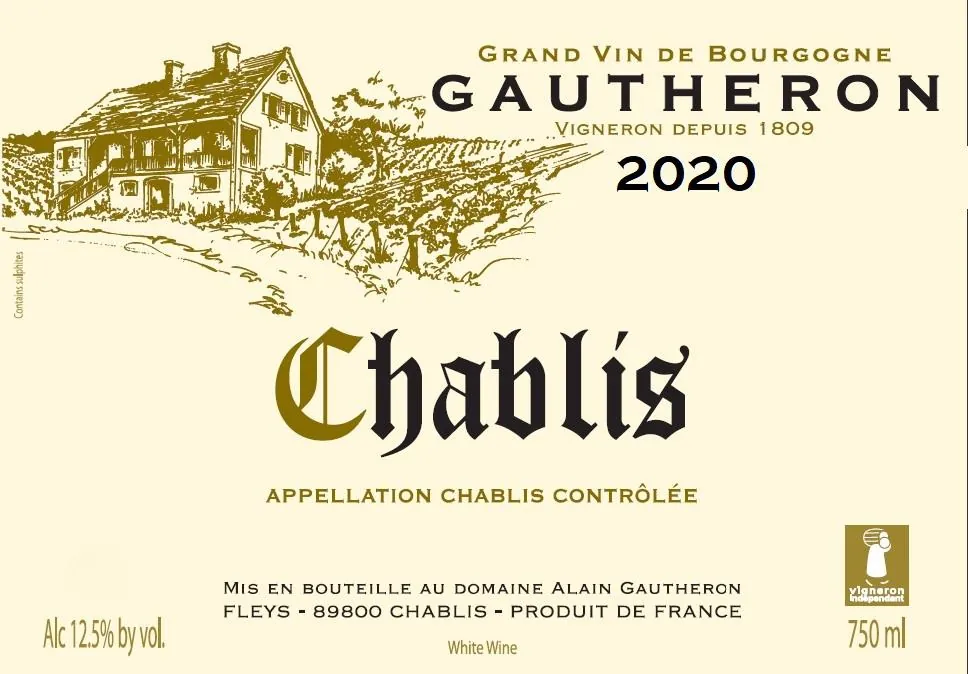 Chablis Bottle