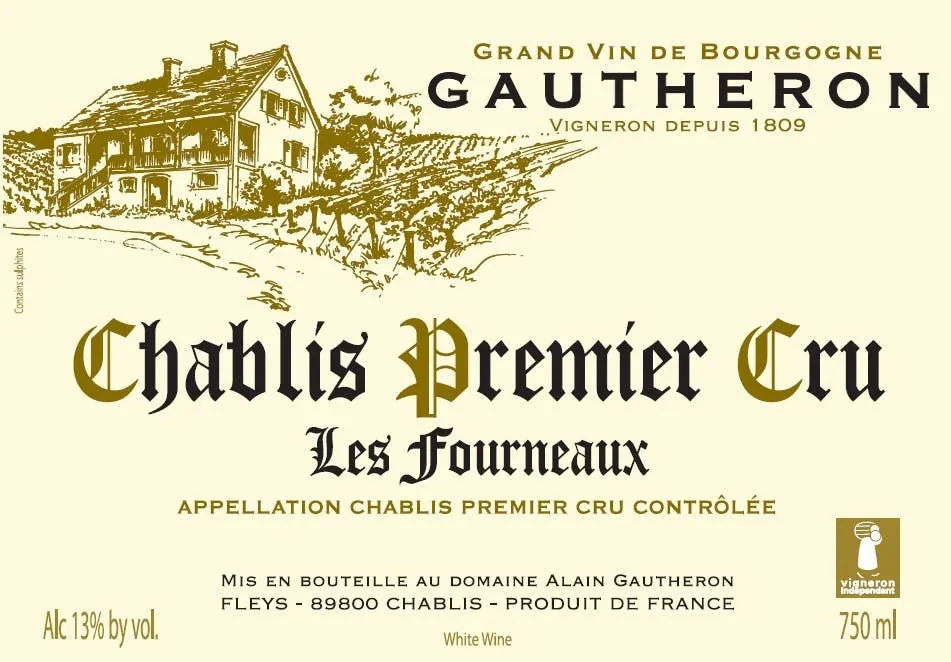 Chablis Les Fourneaux Premier Cru Bottle