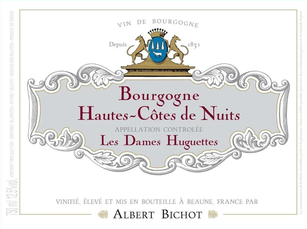 Bourgogne Hautes Cotes de Nuits Les Dames Huguettes Bottle