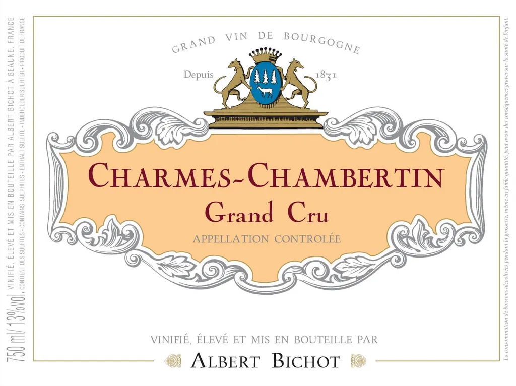 Chambertin Grand Cru Bottle