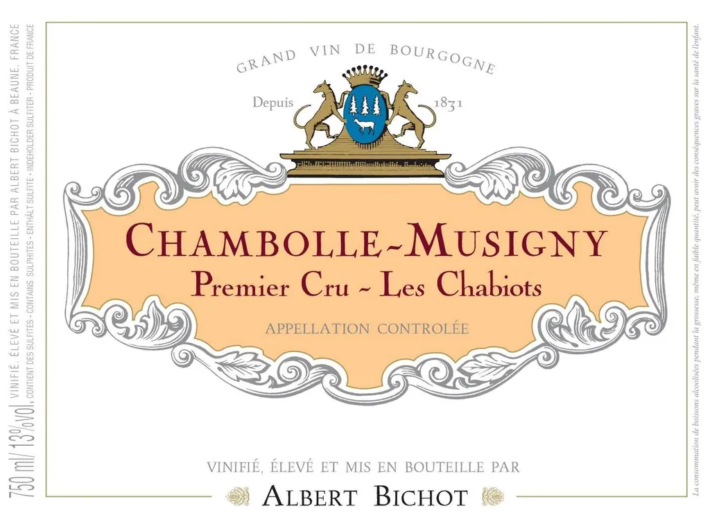 Chambolle-Musigny Les Chabiots Premier Cru Bottle