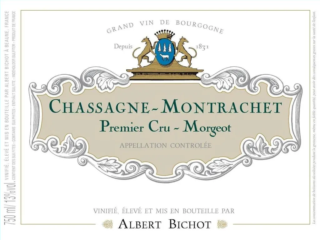 Chassagne-Montrachet Morgeot Premier Cru Bottle