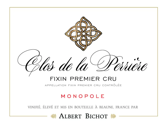 Fixin Clos de la Perriere Premier Cru Monopole Bottle