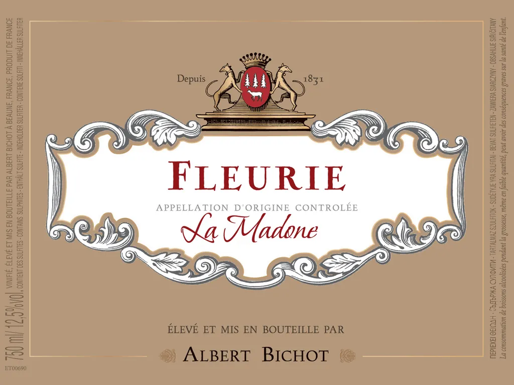 Fleurie La Madone Bottle