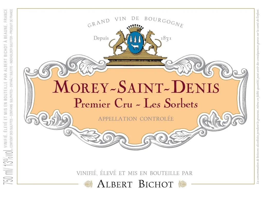 Morey-St-Denis Les Sorbets Premier Cru Bottle