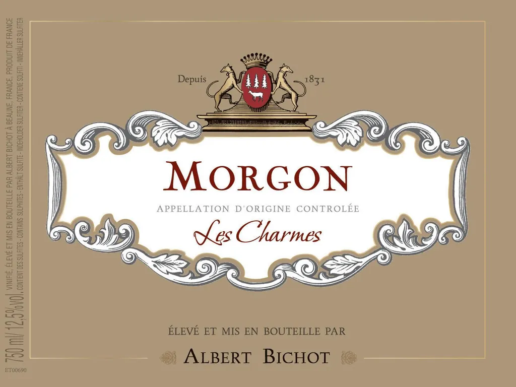 Morgon Les Charmes Bottle