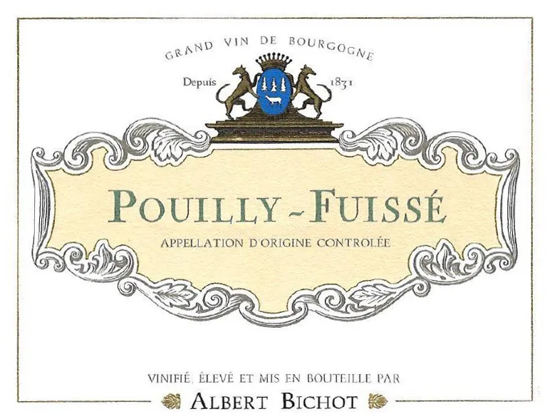 Pouilly-Fuisse Bottle