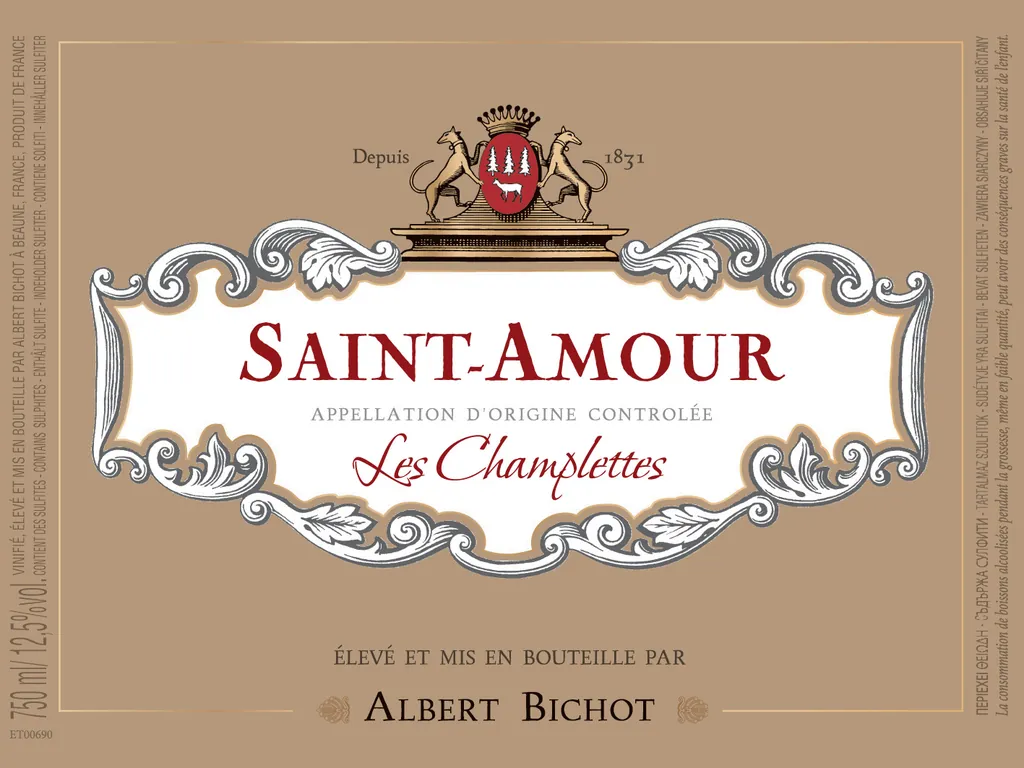 St Amour Les Champellettes Bottle