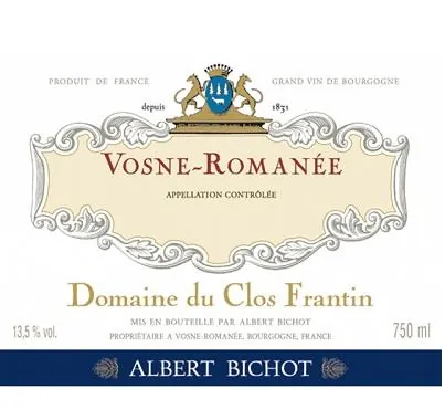 Vosne-Romanee Domaine du Clos Frantin Bottle
