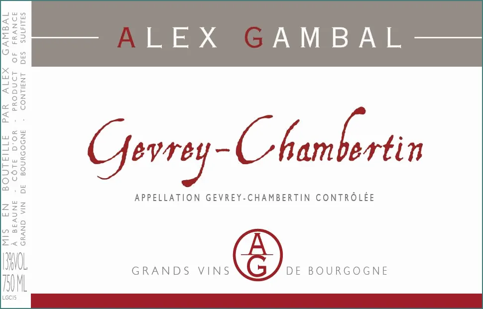 Gevrey-Chambertin Bottle