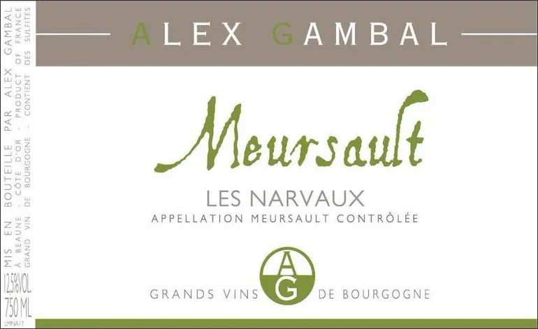 Meursault Narvaux Bottle