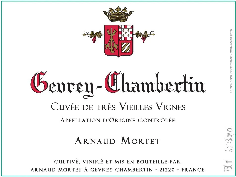 Gevrey-Chambertin Cuvee de Tres Vieilles Vignes Bottle