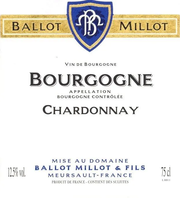 Bourgogne Blanc Bottle