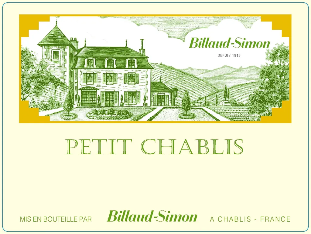 Petit Chablis Bottle