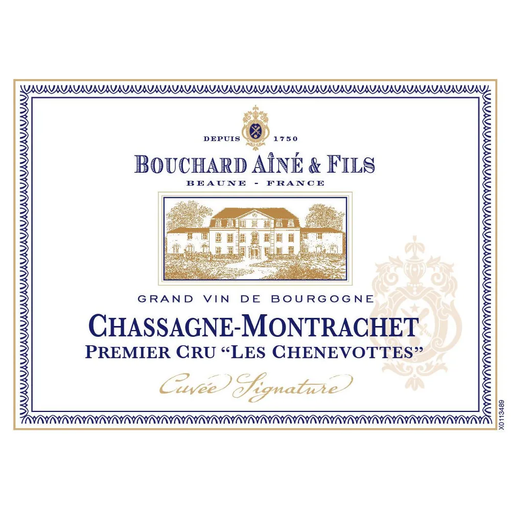 Chassagne Montrachet Premier Cru Les Macherelles Bottle