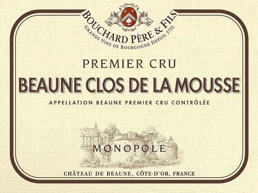 Beaune Clos de la Mousse Premier Cru Bottle