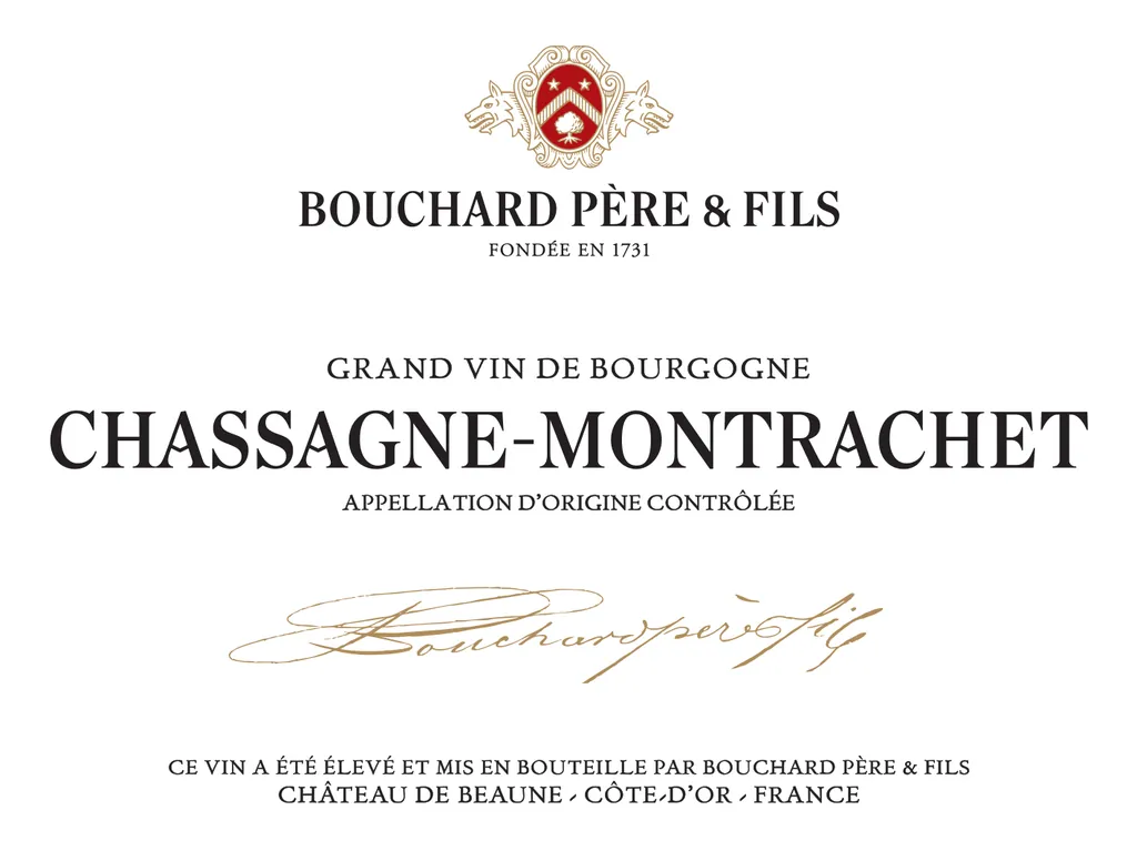 Chassagne-Montrachet Bottle