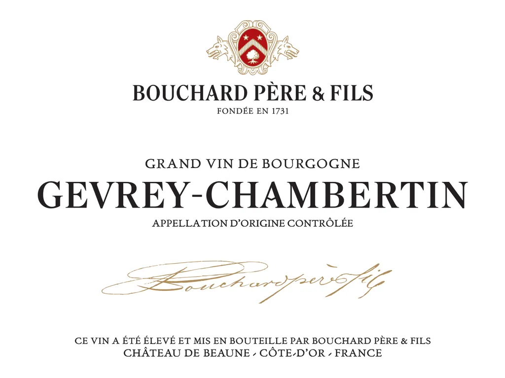 Gevrey-Chambertin Bottle