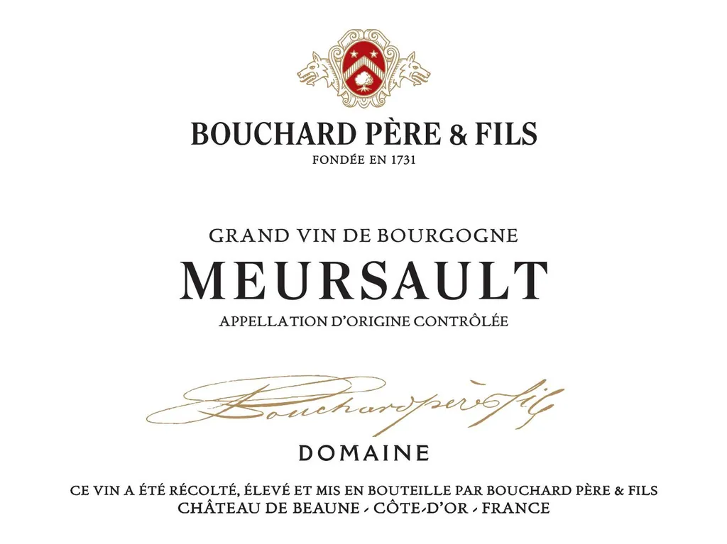 Meursault Bottle