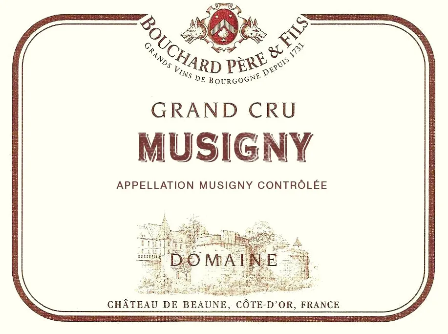 Musigny Grand Cru Bottle