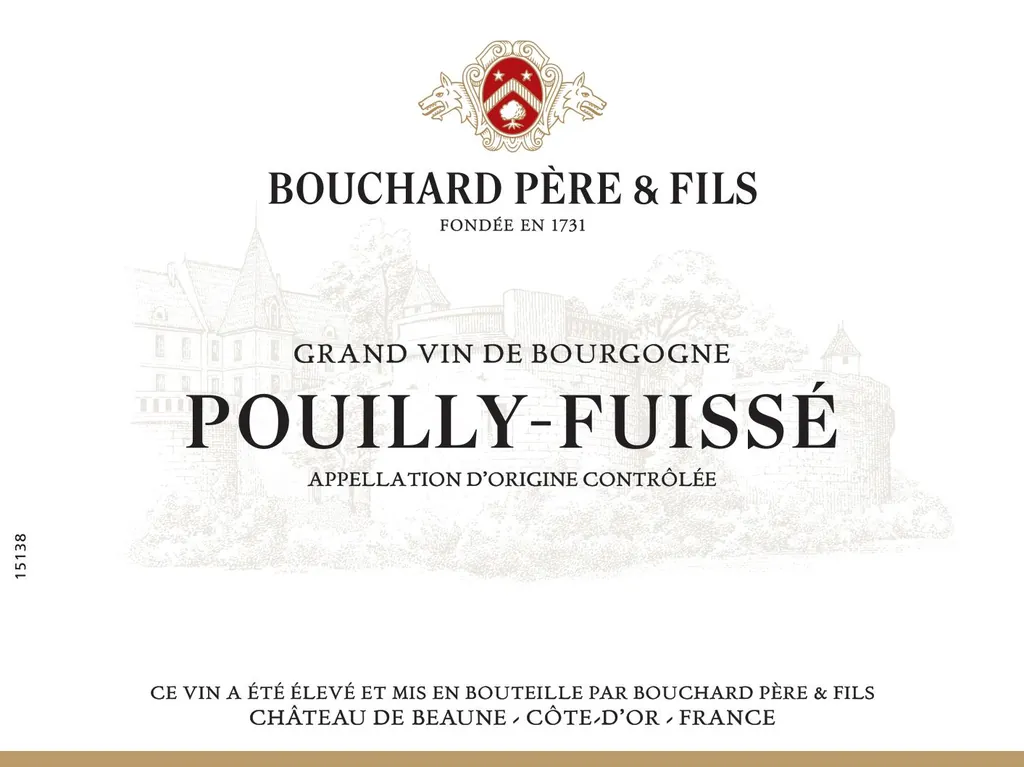 Pouilly-Fuisse Bottle