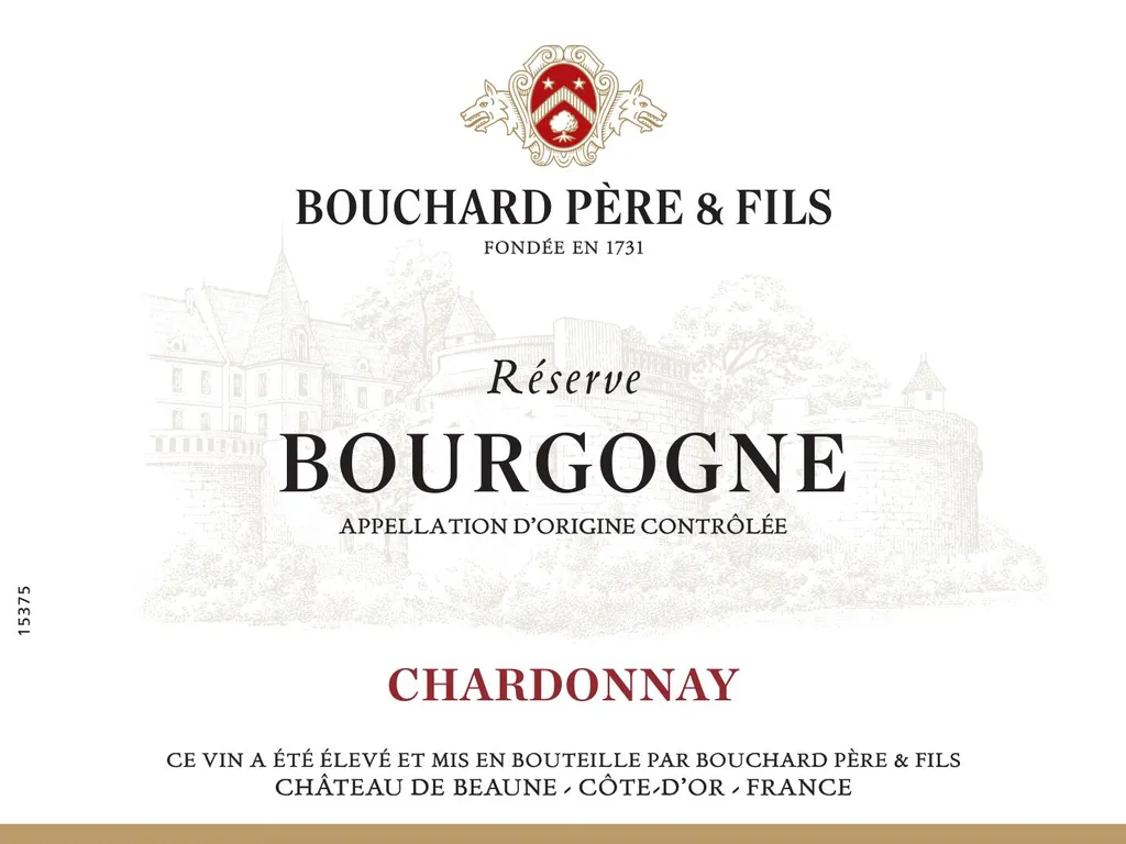Reserve Bourgogne Chardonnay Bottle