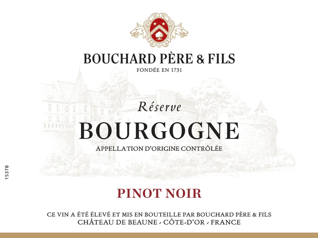 Reserve Bourgogne Pinot Noir Bottle