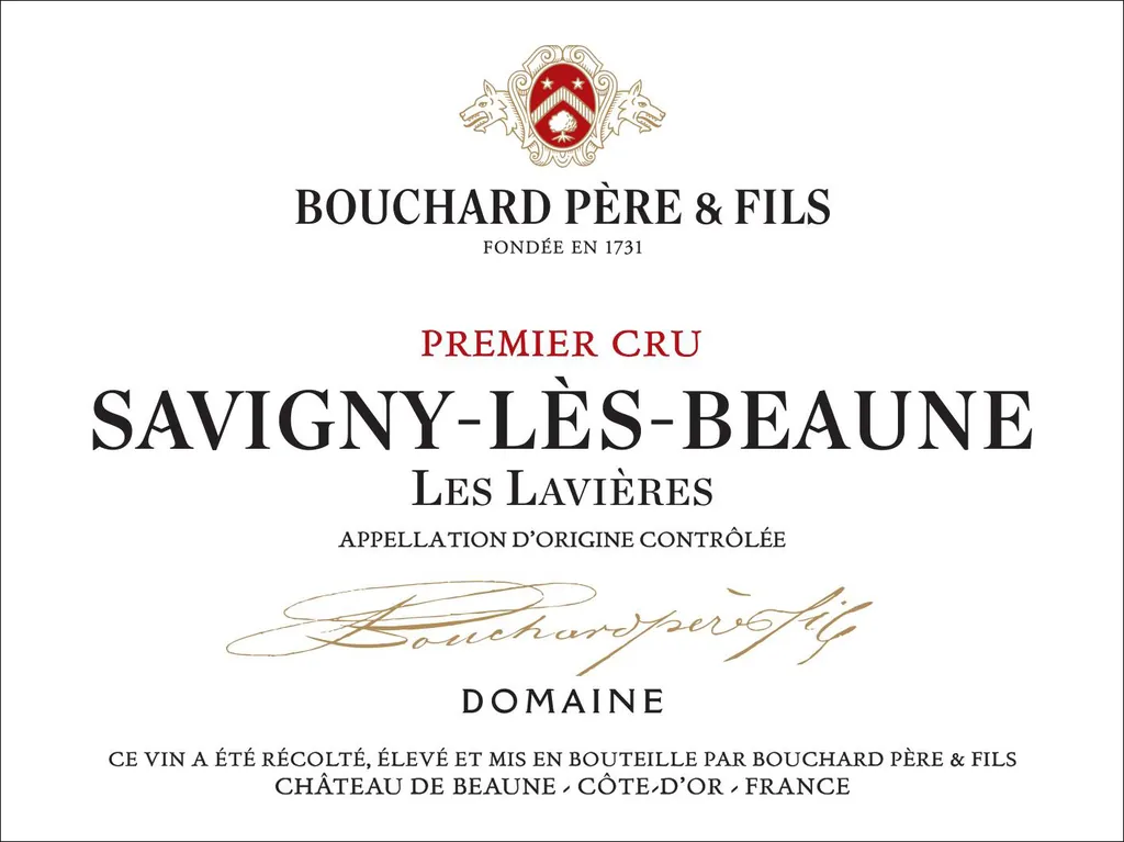Savigny-les-Beaune Les Lavieres Premier Cru Bottle