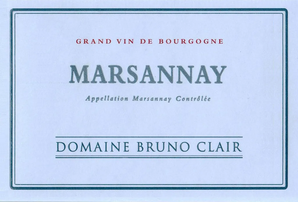 Marsannay Rouge Bottle