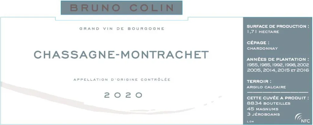 Chassagne-Montrachet Bottle