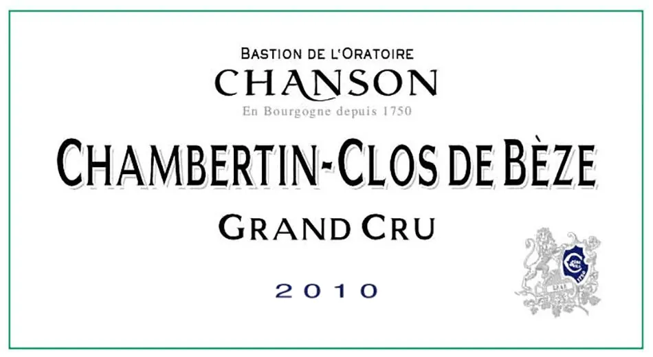 Chambertin-Clos de Beze Grand Cru Bottle