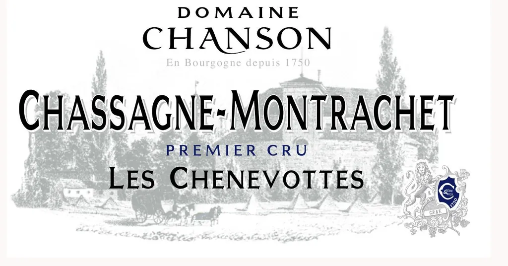 Chassagne-Montrachet Les Chenevottes Premier Cru Bottle