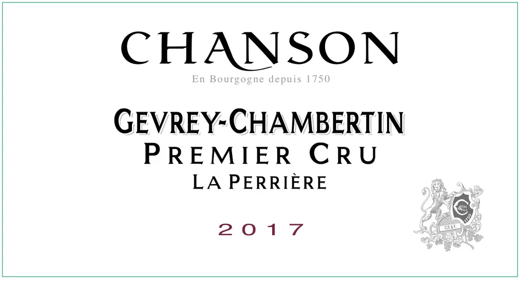 Gevrey-Chambertin La Perriere Premier Cru Bottle