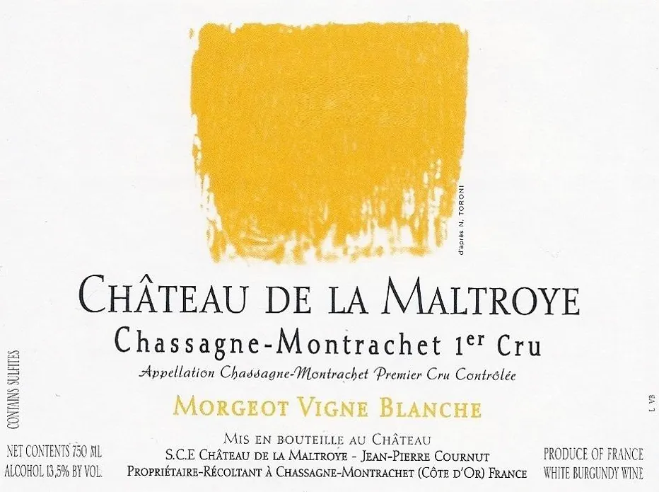 Chassagne-Montrachet Morgeot Vigne Blanche Premier Cru Bottle