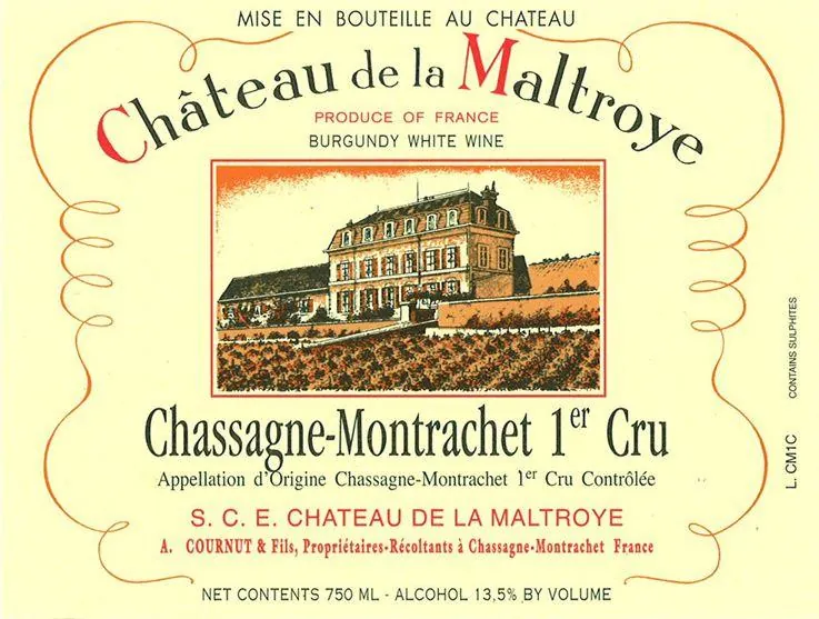 Chassagne-Montrachet Premier Cru Bottle