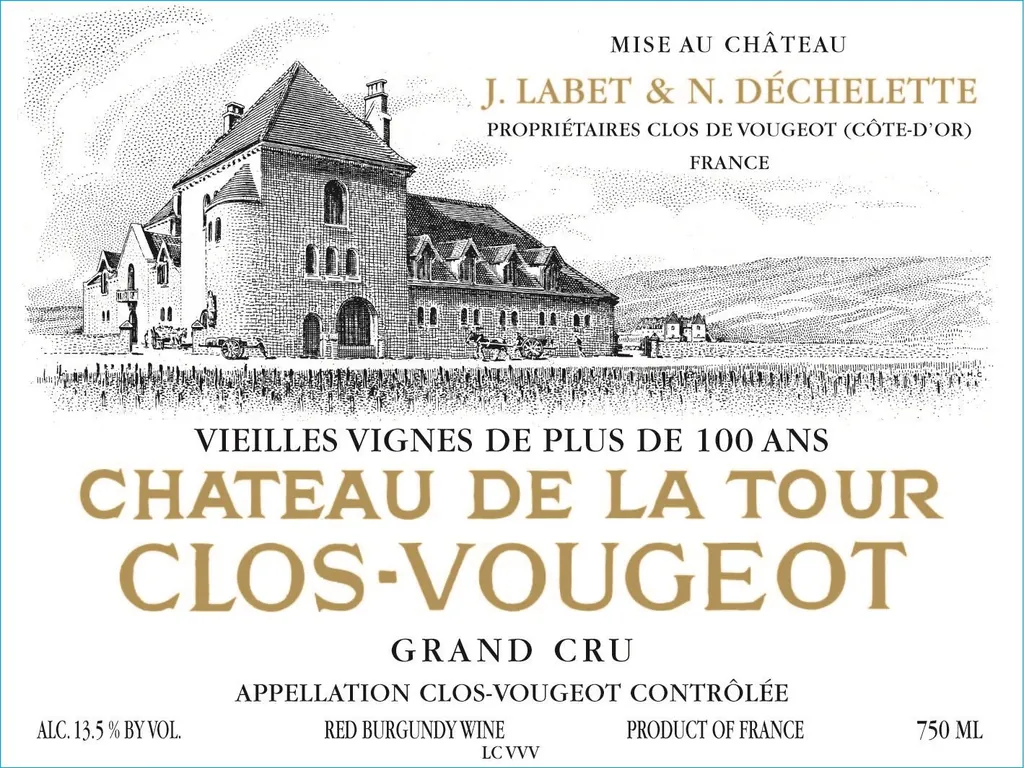 Clos Vougeot Vieilles Vignes Grand Cru Bottle