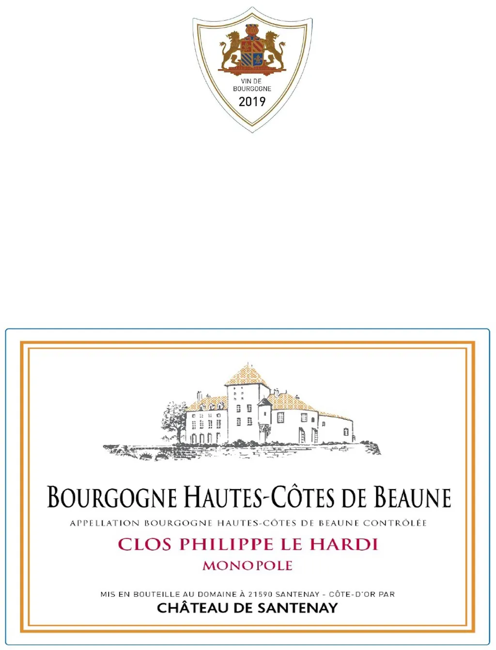 Hautes Cotes de Beaune Clos Monopole Bottle