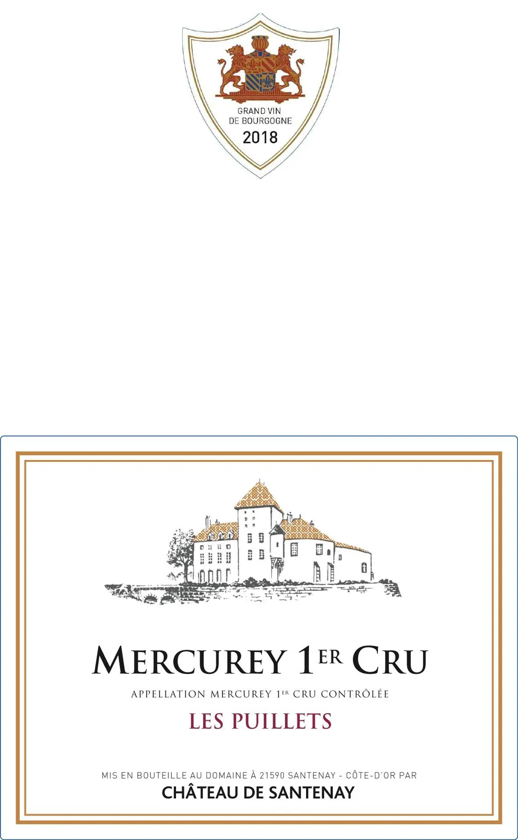 Mercurey Les Puillets Premier Cru Bottle