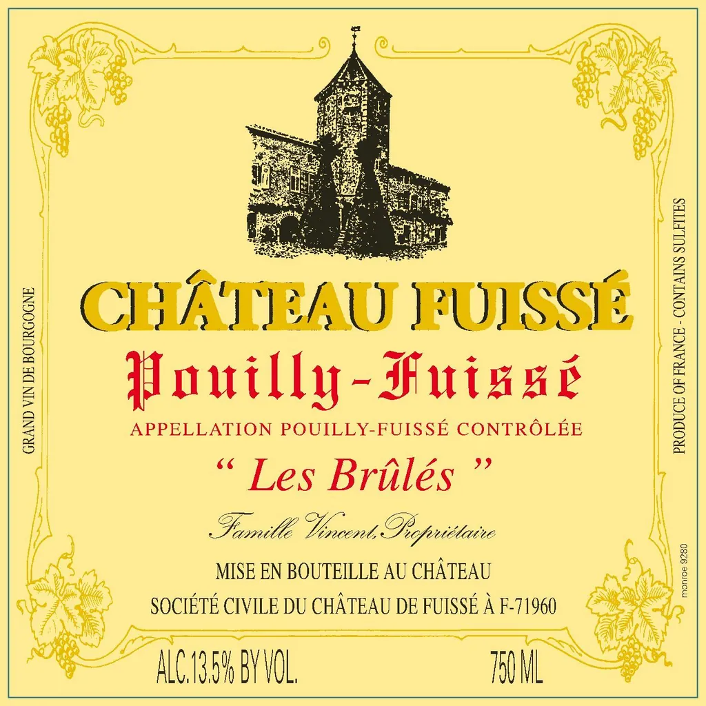 Pouilly-Fuisse Les Brules Bottle